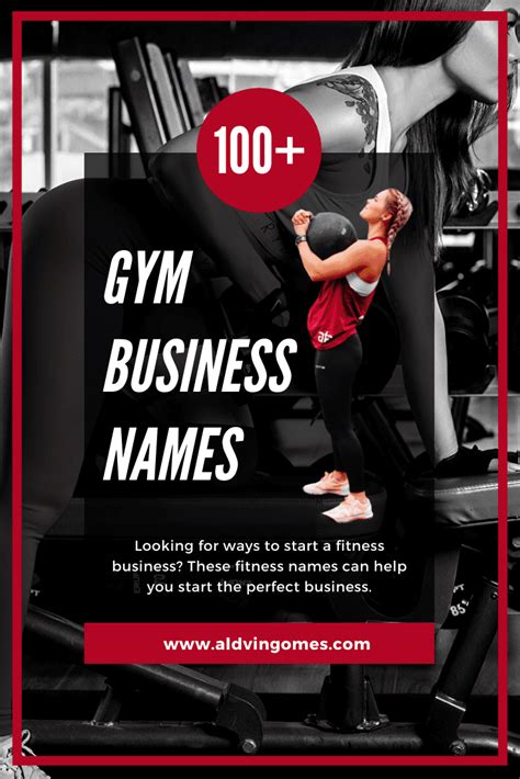 catchy gym business names